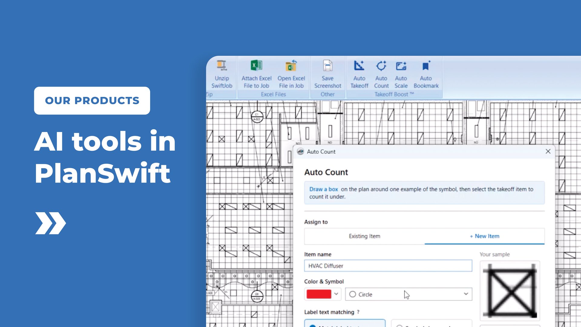 Takeoff Boost in PlanSwift_ Auto Scale, Auto Count, Auto Takeoff & Auto Bookmark 1